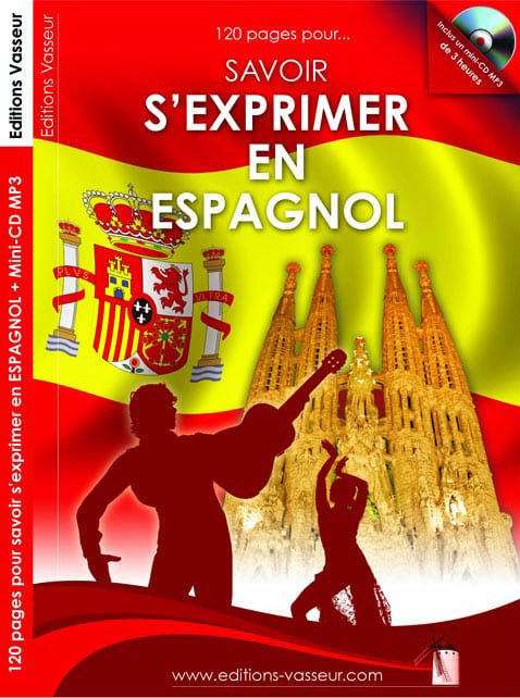 Couverture du livre « 120 pages pour SAVOIR S'EXPRIMER EN ESPAGNOL »