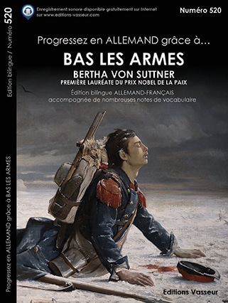 Couverture du livre « Progressez en ALLEMAND grâce à... BAS LES ARMES ! de Bertha von SUTTNER »