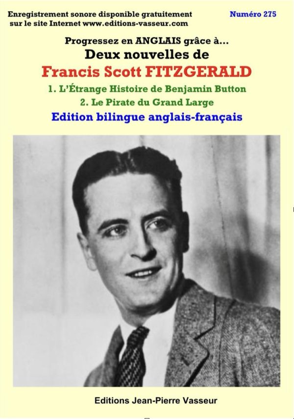 Couverture du livre « Progressez en ANGLAIS grâce à… Deux Nouvelles de Francis Scott FITZGERALD »