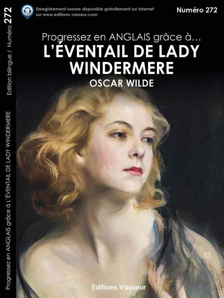 Couverture du livre « Progressez en ANGLAIS grâce à... L’ÉVENTAIL DE LADY WINDERMERE »