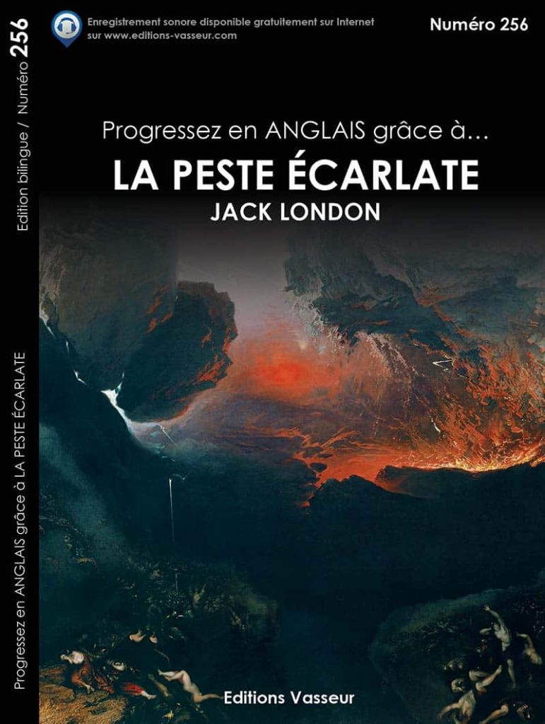 Couverture du livre « Progressez en ANGLAIS grâce à... LA PESTE ÉCARLATE de Jack London »
