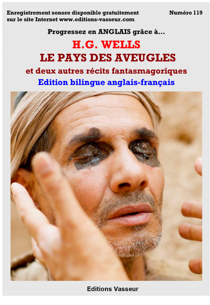 Couverture du livre « Progressez en ANGLAIS grâce à… H.G. WELLS LE PAYS DES AVEUGLES »