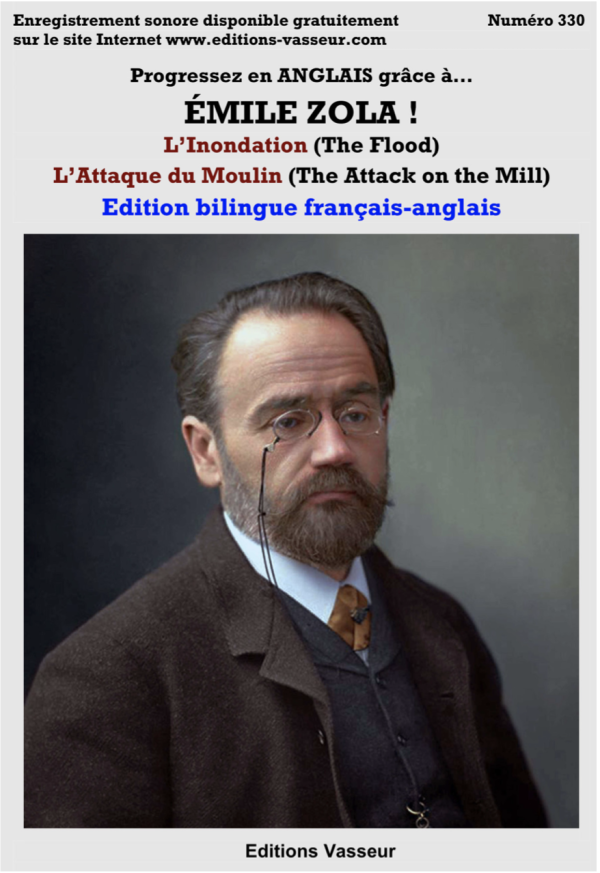 Couverture du livre « Progressez en ANGLAIS grâce à… Émile Zola »