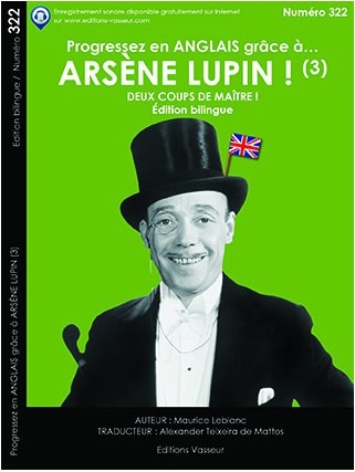 Couverture du livre « Progressez en ANGLAIS grâce à… ARSENE LUPIN (3) »