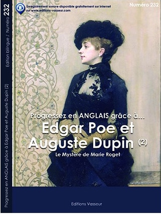 Couverture du livre « Progressez en ANGLAIS grâce à… Edgar Poe et Auguste Dupin (2) »