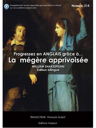 Couverture du livre « LA MÉGÈRE APPRIVOISÉE »