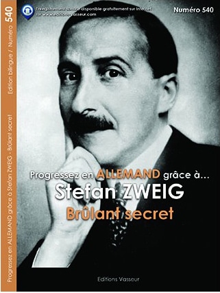 Couverture du livre « Progressez en ALLEMAND grâce à… BRÛLANT SECRET de Stefan Zweig »