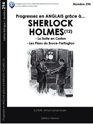 Couverture du livre « Progressez en ANGLAIS grâce à… SHERLOCK HOLMES (12) »