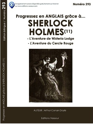 Couverture du livre « Progressez en ANGLAIS grâce à… SHERLOCK HOLMES (11) »