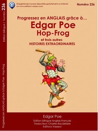 Couverture du livre « Progressez en ANGLAIS grâce à…EDGAR POE HOP FROG et trois autres HISTOIRES EXTRAORDINAIRES »