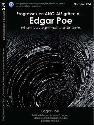 Couverture du livre « Progressez en ANGLAIS grâce à…EDGAR POE et ses VOYAGES EXTRAORDINAIRES »