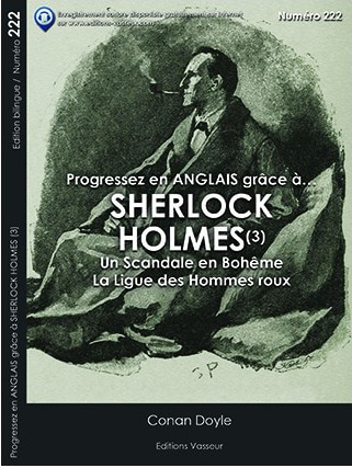 Couverture du livre « Progressez en ANGLAIS grâce à… SHERLOCK HOLMES (3) ! »