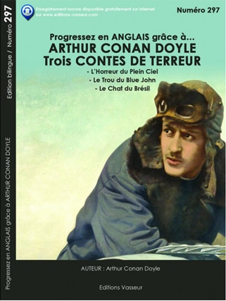 Couverture du livre « Progressez en ANGLAIS grâce à… ARTHUR CONAN DOYLE (Contes de Terreur) »