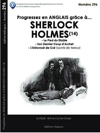 Couverture du livre « Progressez en ANGLAIS grâce à… SHERLOCK HOLMES (14) »