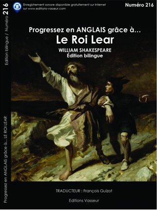 Couverture du livre « LA TRAGÉDIE DU ROI LEAR »