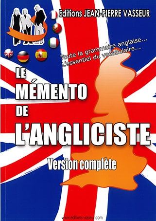 Couverture du livre « LE MEMENTO DE L'ANGLICISTE "Version complète" »
