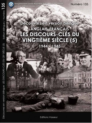 Couverture du livre « Découvrez en version bilingue anglais-français… LES DISCOURS-CLÉS DU VINGTIÈME SIÈCLE (5) »