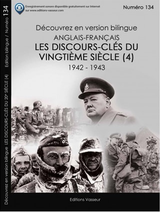 Couverture du livre « Découvrez en version bilingue anglais-français… LES DISCOURS-CLÉS DU VINGTIÈME SIÈCLE (4) »