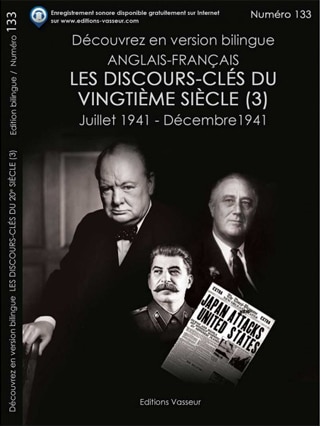 Couverture du livre « Découvrez en version bilingue anglais-français… LES DISCOURS-CLÉS DU VINGTIÈME SIÈCLE (3) »