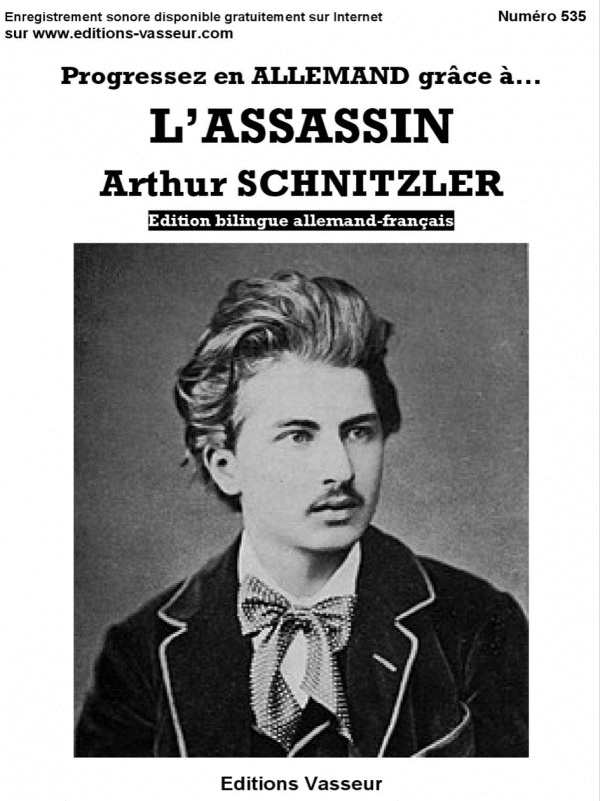 Couverture du livre « Progressez en ALLEMAND grâce à... L’ASSASSIN d’Arthur SCHNITZLER »