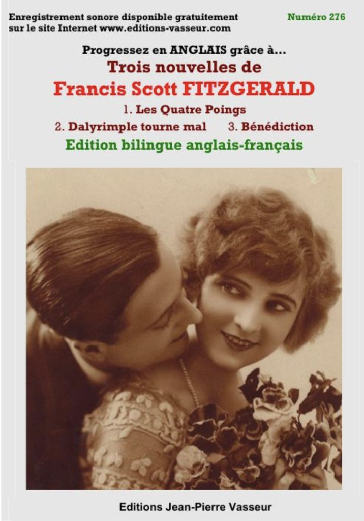 Couverture du livre « Progressez en ANGLAIS grâce à… Trois Nouvelles de Francis Scott FITZGERALD »
